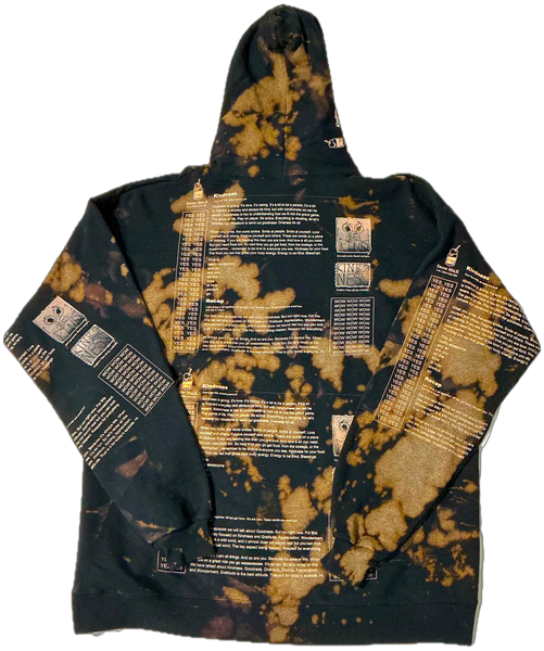 Snow Milk Kindness Bleached Hoodie (Size XL)