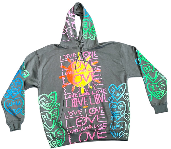 Love Love Love Hoodie (Size 2XL)