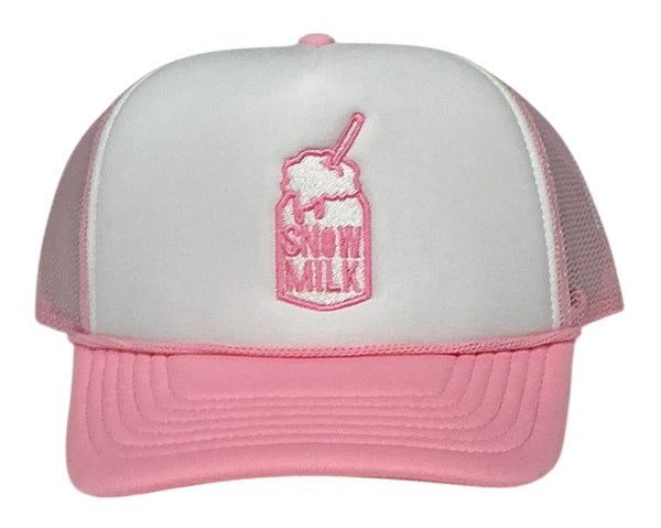 Snow Milk Trucker Hat