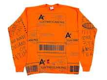 Load image into Gallery viewer, Positive Shipping Label Crewneck (Size Small)
