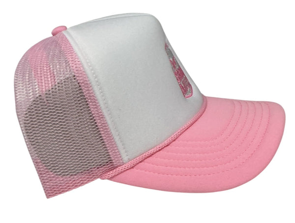 Snow Milk Trucker Hat