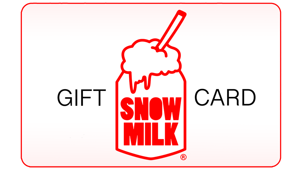 Snow Milk Gift Card