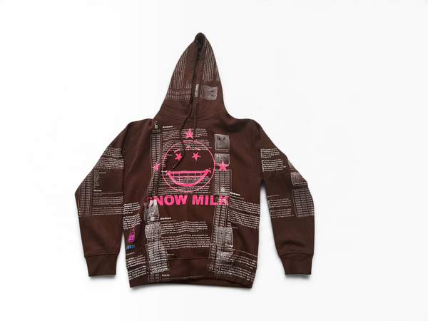 Snow Milk Kindness Hoodie (Size Small)
