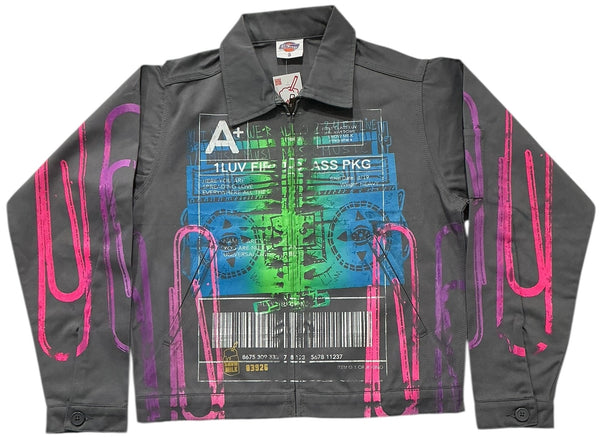 Positive Shipping Label Workwear Jacket (Size Small)