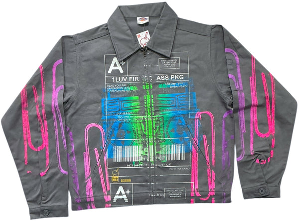 Positive Shipping Label Workwear Jacket (Size Large)