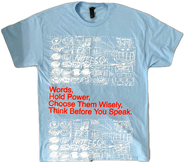 Words Hold Power Tee (Large)