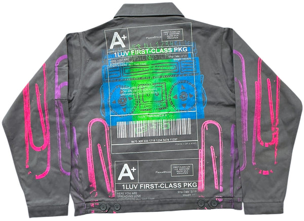 Positive Shipping Label Workwear Jacket (Size Large)