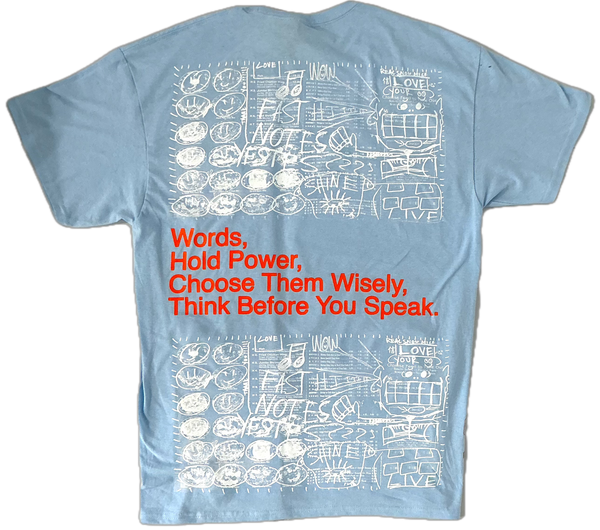 Words Hold Power Tee (Large)