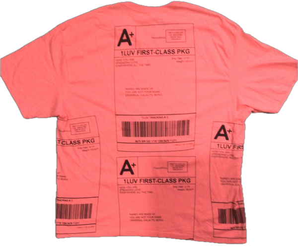 Positive Shipping Label Tee (Size 3XL)