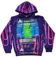 Load image into Gallery viewer, Positive Shipping Label Hoodie (Size Small)

