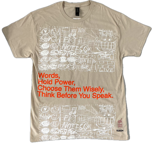 Words Hold Power Tee (Medium)