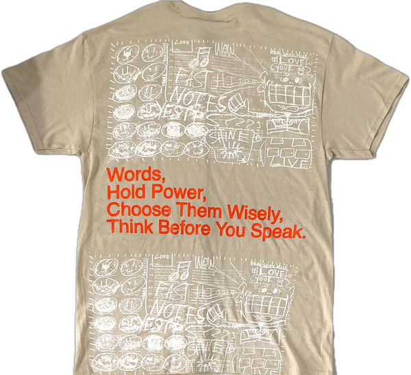 Words Hold Power Tee (Medium)