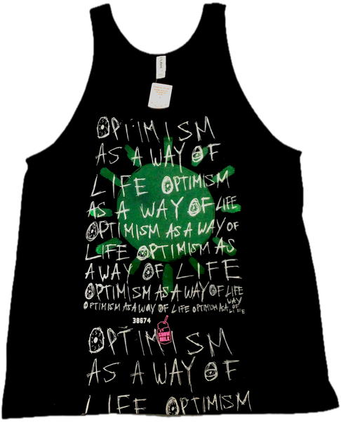 Optimism As A Way Of Life Tank Top (Size XXL)