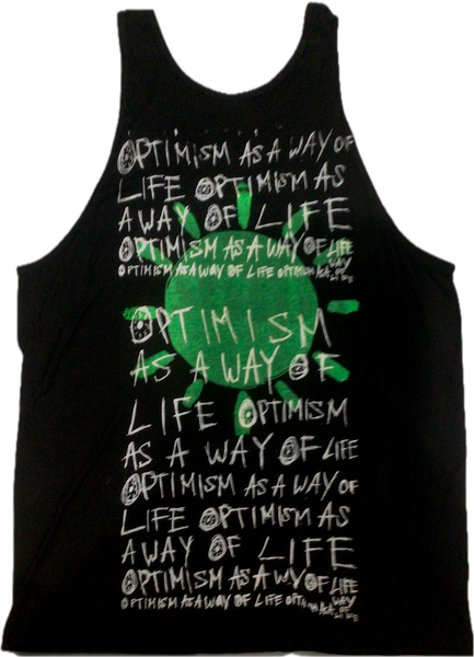 Optimism As A Way Of Life Tank Top (Size XXL)