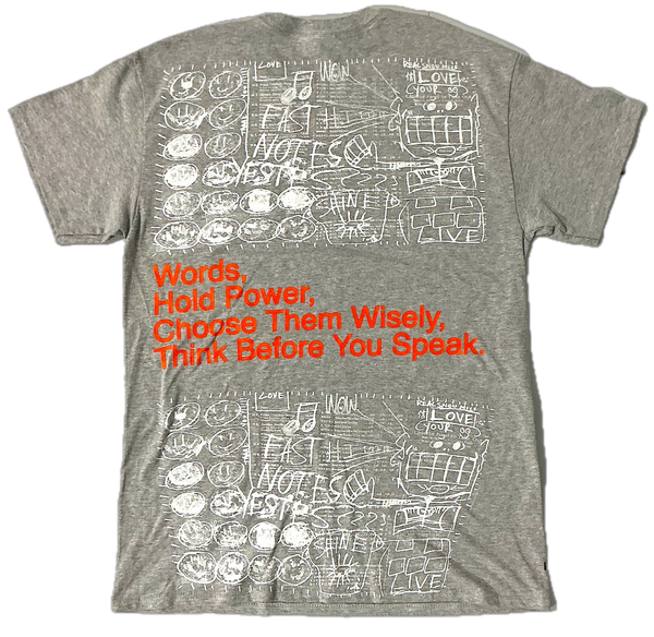 Words Hold Power Tee (Size M)