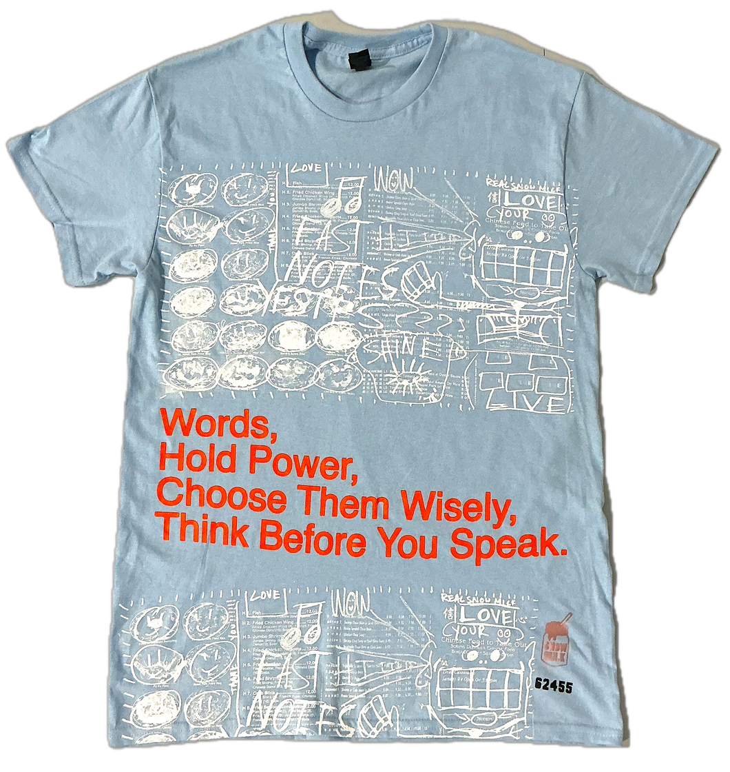 Words Hold Power Tee (Size S)