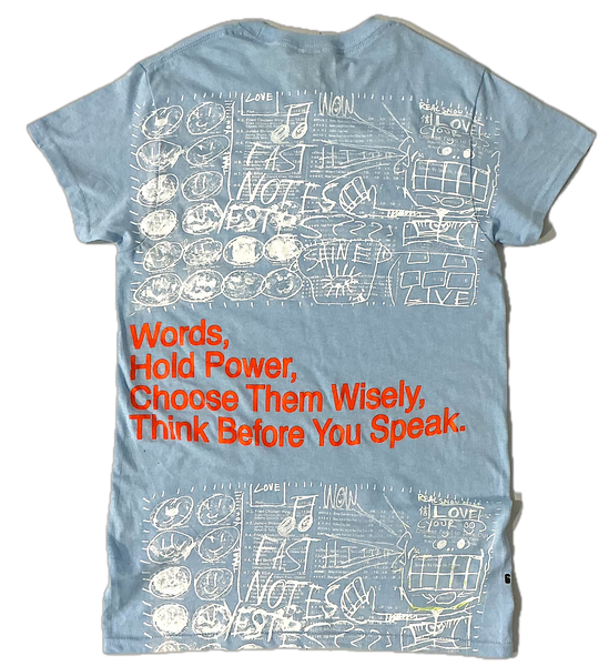 Words Hold Power Tee (Size XS)