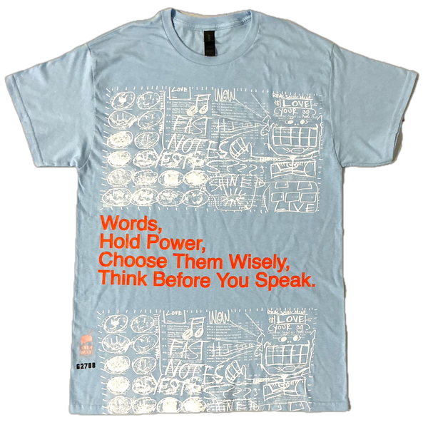 Words Hold Power Tee (Size M)