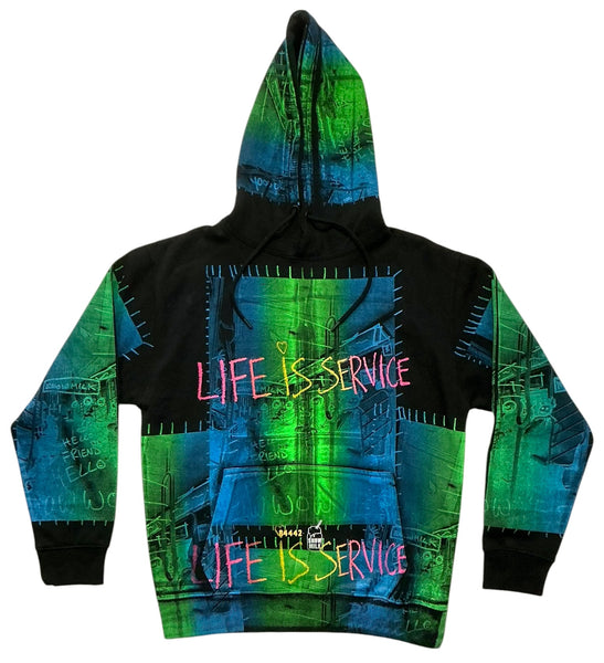 Life is Service Hoodie (Size Medium)