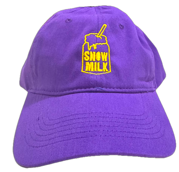 Snow Milk Six Panel Twill Cap