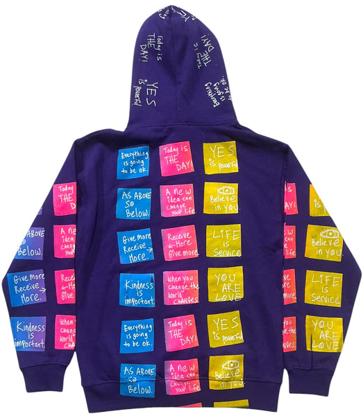 Sticky Notes Hoodie (Size Medium)