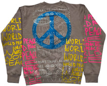 Load image into Gallery viewer, World Peace Crewneck (Size Small)
