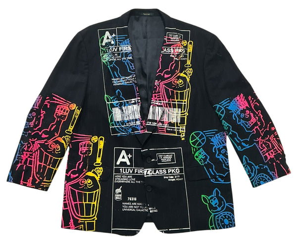 Positive Shipping Label Blazer (Size 44R)