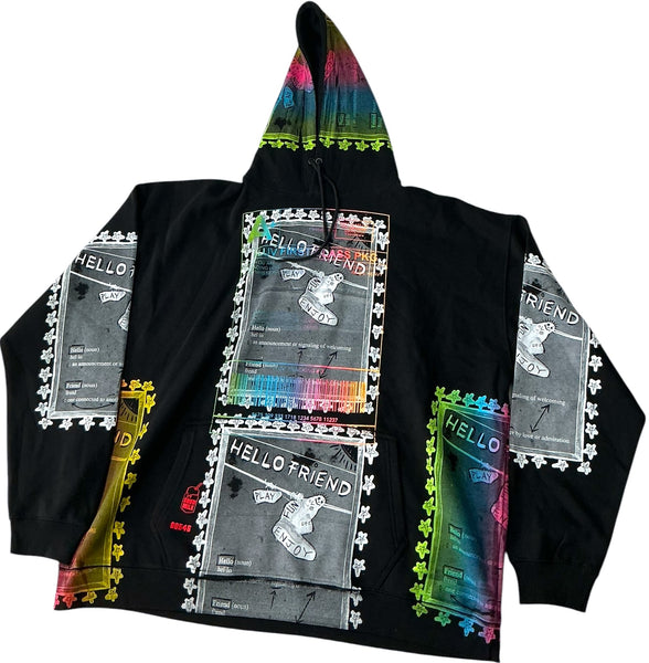 Hello Friend Hoodie (Size 4XL)