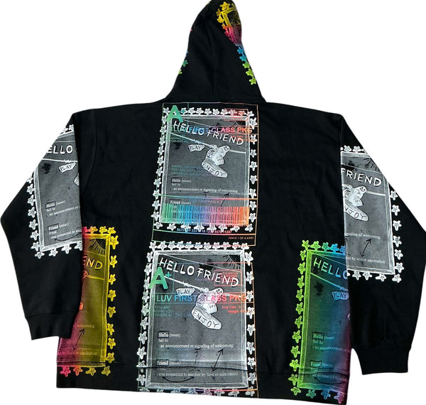 Hello Friend Hoodie (Size 4XL)