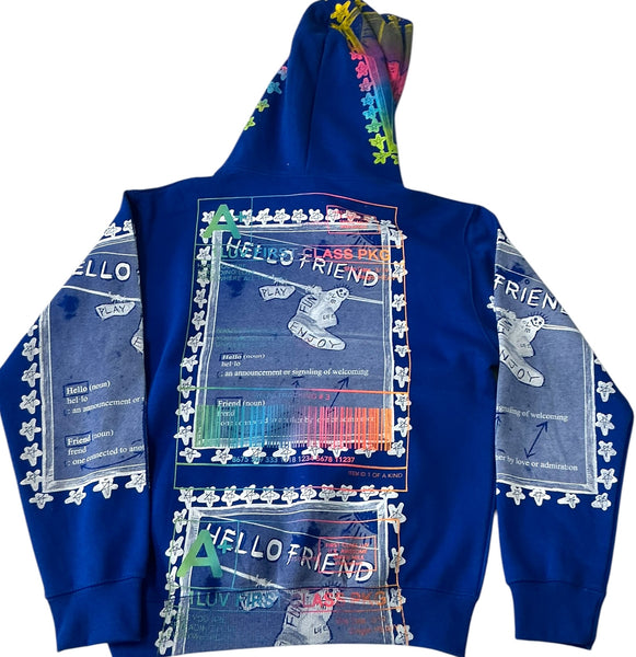 Hello Friend Hoodie (Size Small)