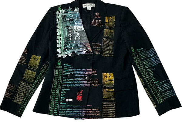 Hello Friend Blazer (Size Women's 10)