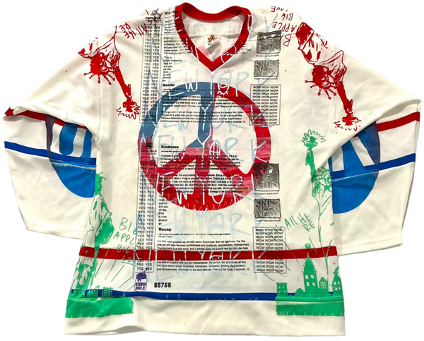 World Peace Vintage Deadstock Hockey Jersey (Size Medium)
