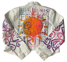 Load image into Gallery viewer, Earth Blessings Jean Jacket (Size Large)
