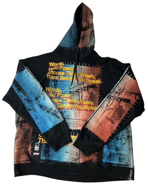 Words Hold Power Hoodie (Size 3XL)