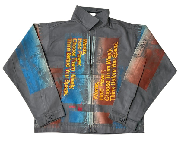 Words Hold Power Workwear Jacket (Size 2XL)