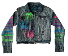 Load image into Gallery viewer, Unicorns To Water Jean Jacket (Size Medium)
