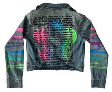 Load image into Gallery viewer, Unicorns To Water Jean Jacket (Size Medium)
