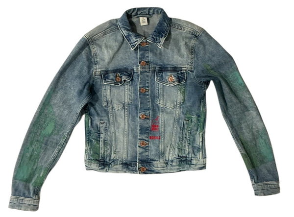 Big Apple Love Jean Jacket (Women's Size 6)