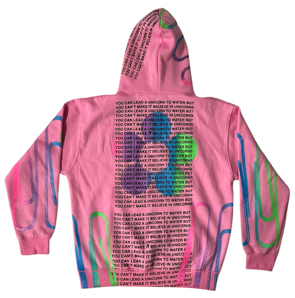 Unicorns To Water Hoodie (Size Large)