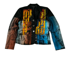 Load image into Gallery viewer, Words Hold Power Blazer (Women's 4P)
