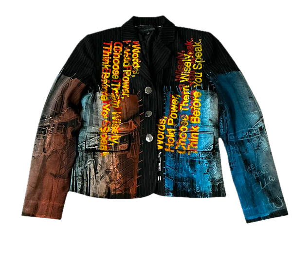 Words Hold Power Blazer (Women's 4P)