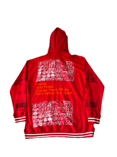 Words Hold Power Hoodie (Size 3XL)