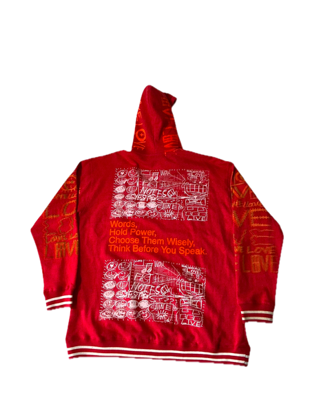 Words Hold Power Hoodie (Size 3XL)