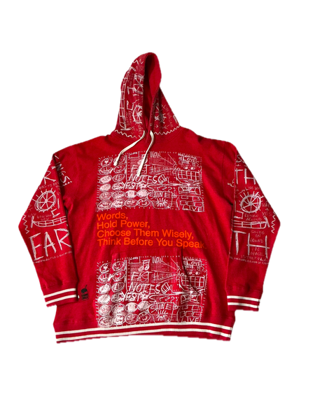 Words Hold Power Hoodie (Size 3XL)
