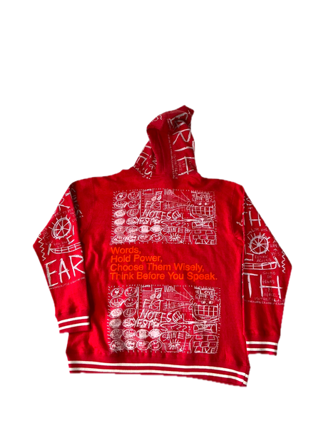 Words Hold Power Hoodie (Size 3XL)