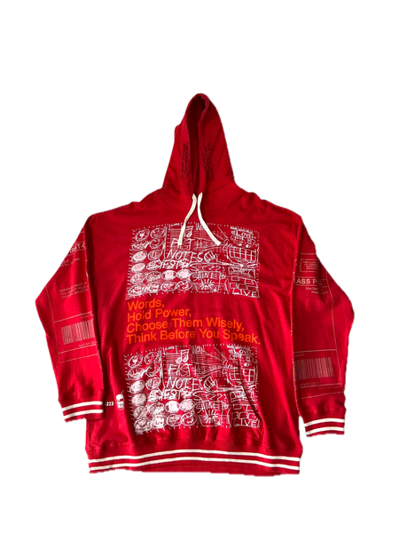Words Hold Power Hoodie (Size 3XL)
