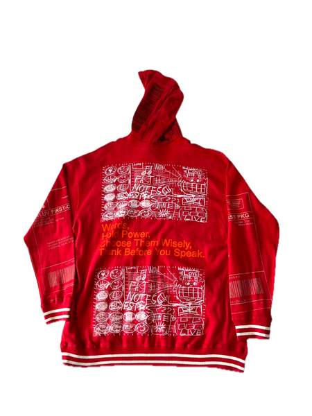 Words Hold Power Hoodie (Size 3XL)