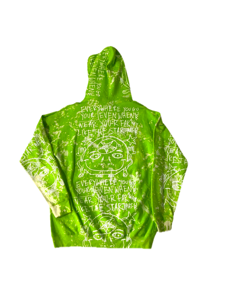 Star That You Are Bleached Hoodie (Size XL)