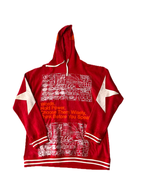 Words Hold Power Hoodie (Size 2XL)