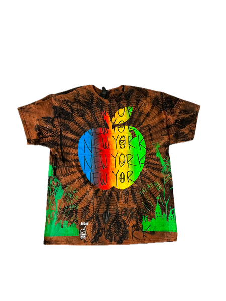 Big Apple Big Love Bleach Tee (Size XL)